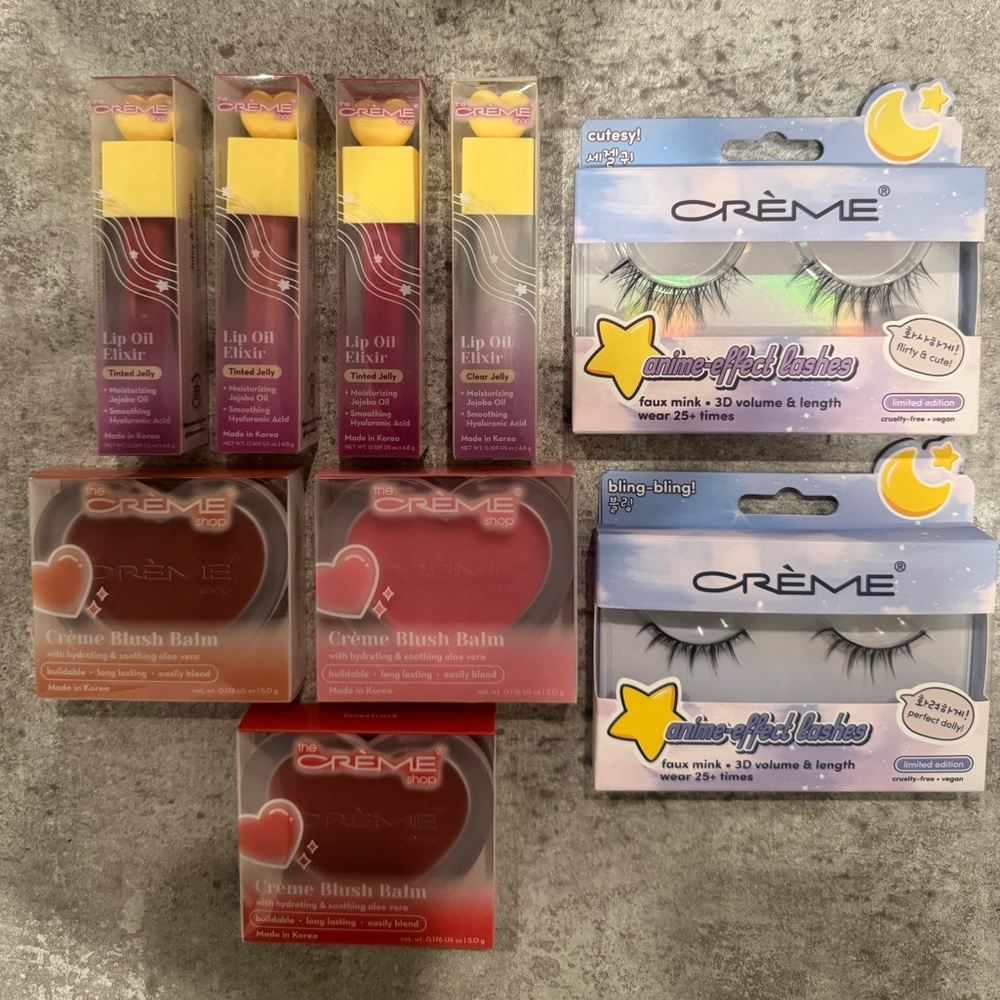 Creme shop makeup bundle